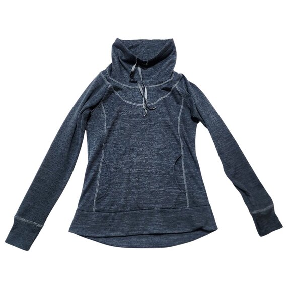 Kuhl Womens Gray Knit Pullover Medium Funnel Neck Long Sleeve Casual‎ Fit READ - Picture 9 of 9